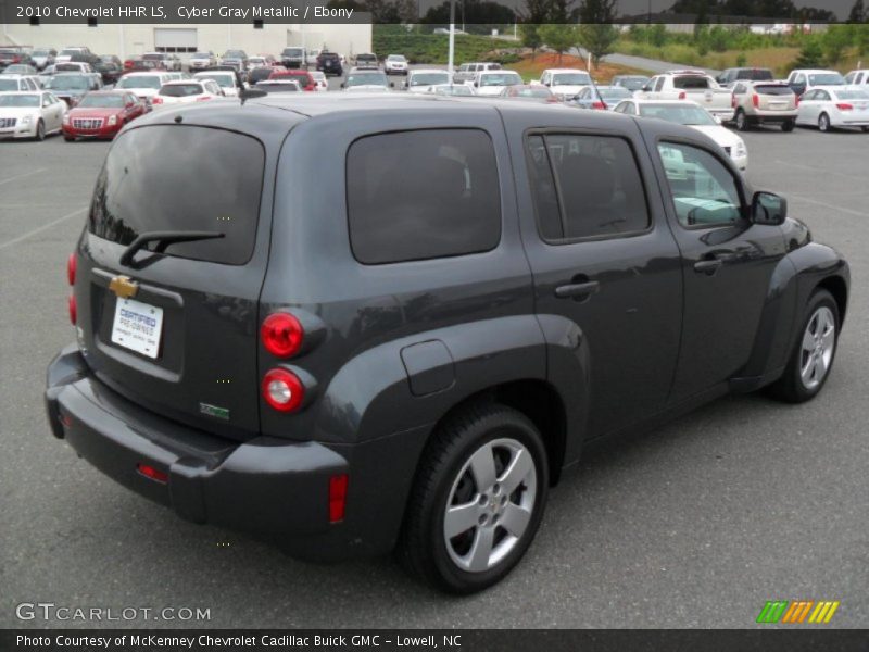Cyber Gray Metallic / Ebony 2010 Chevrolet HHR LS