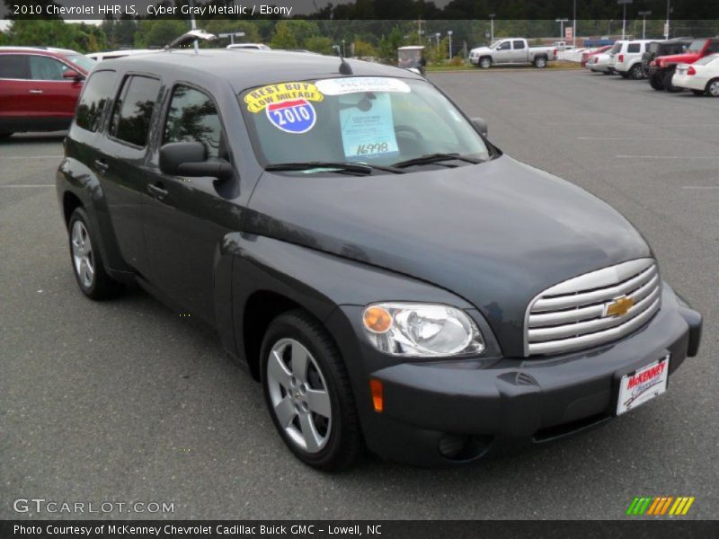 Cyber Gray Metallic / Ebony 2010 Chevrolet HHR LS