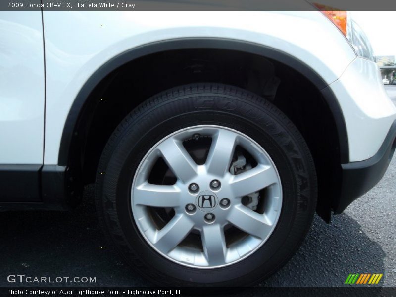 Taffeta White / Gray 2009 Honda CR-V EX