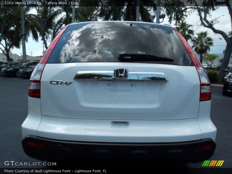 Taffeta White / Gray 2009 Honda CR-V EX