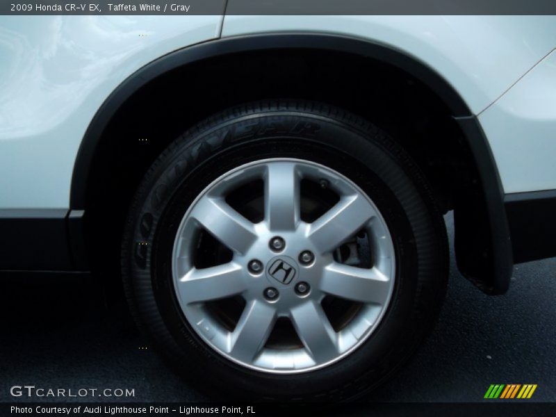Taffeta White / Gray 2009 Honda CR-V EX
