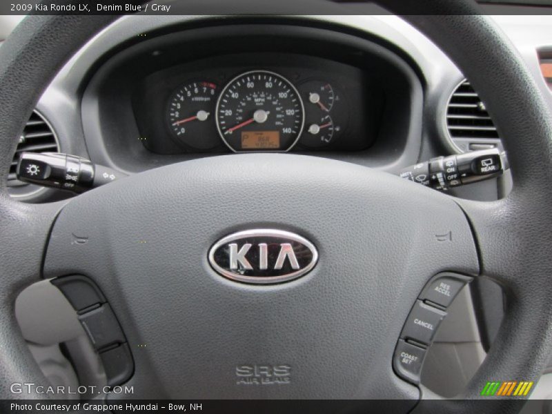 Denim Blue / Gray 2009 Kia Rondo LX