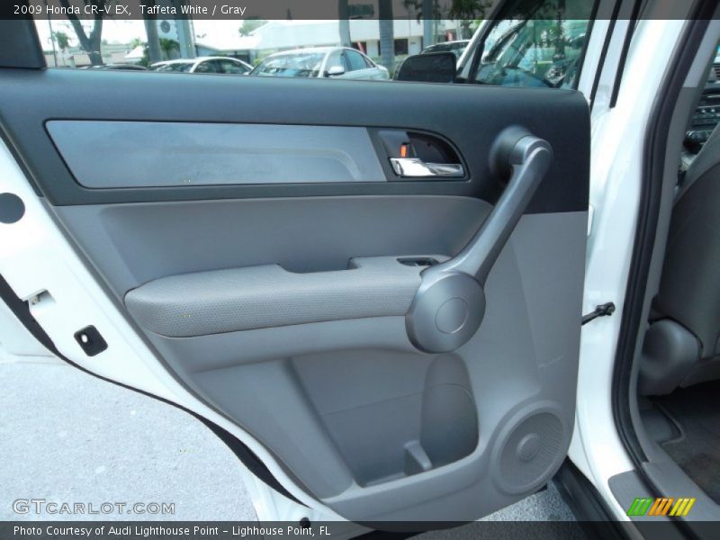 Taffeta White / Gray 2009 Honda CR-V EX