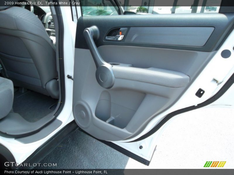 Taffeta White / Gray 2009 Honda CR-V EX