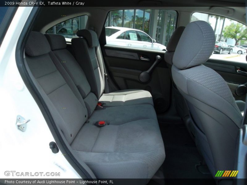 Taffeta White / Gray 2009 Honda CR-V EX