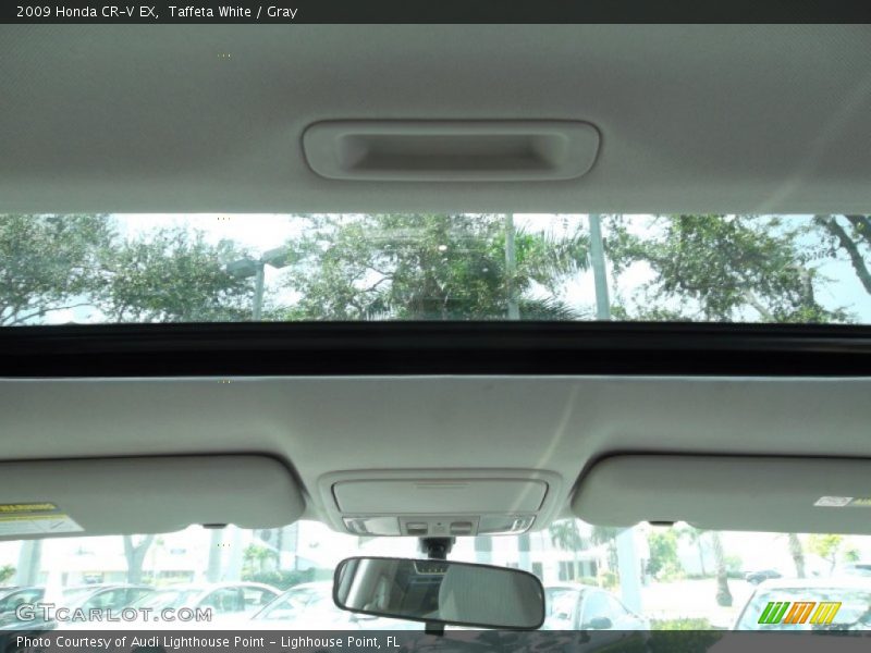 Taffeta White / Gray 2009 Honda CR-V EX