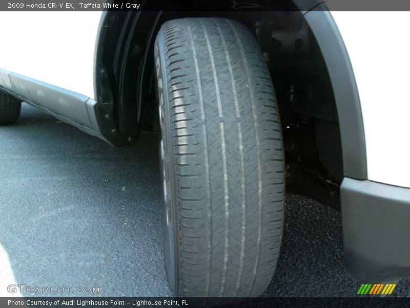 Taffeta White / Gray 2009 Honda CR-V EX