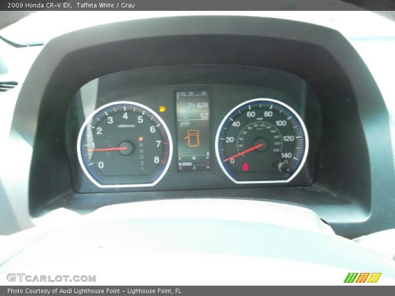 Taffeta White / Gray 2009 Honda CR-V EX