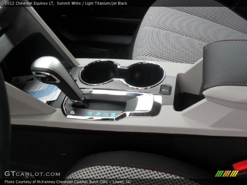 Summit White / Light Titanium/Jet Black 2012 Chevrolet Equinox LT