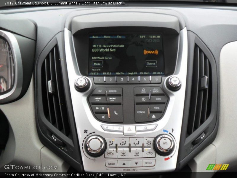 Summit White / Light Titanium/Jet Black 2012 Chevrolet Equinox LT