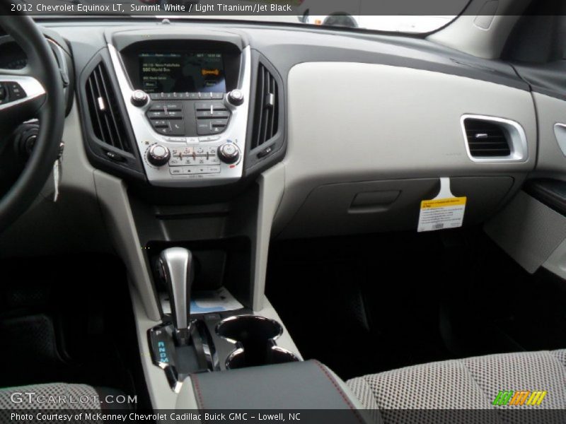 Summit White / Light Titanium/Jet Black 2012 Chevrolet Equinox LT