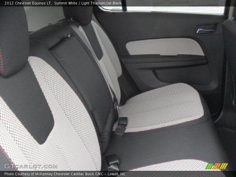 Summit White / Light Titanium/Jet Black 2012 Chevrolet Equinox LT