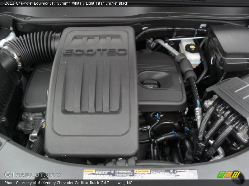Summit White / Light Titanium/Jet Black 2012 Chevrolet Equinox LT