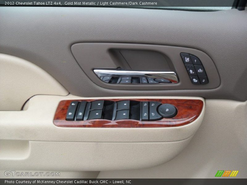 Controls of 2012 Tahoe LTZ 4x4