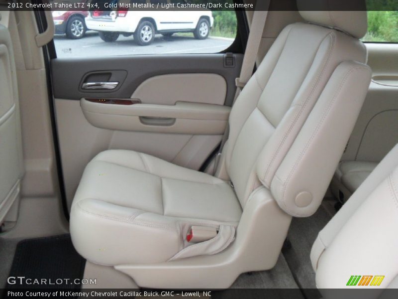 Gold Mist Metallic / Light Cashmere/Dark Cashmere 2012 Chevrolet Tahoe LTZ 4x4