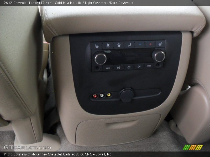 Gold Mist Metallic / Light Cashmere/Dark Cashmere 2012 Chevrolet Tahoe LTZ 4x4
