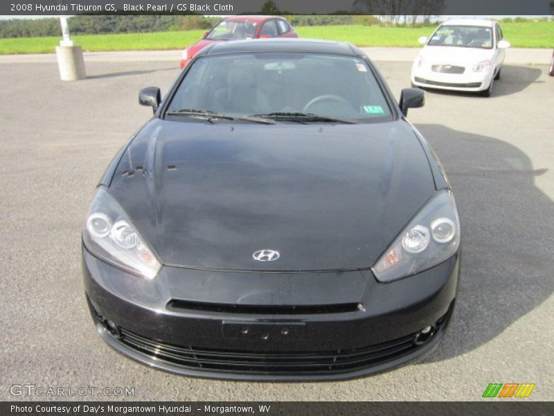 Black Pearl / GS Black Cloth 2008 Hyundai Tiburon GS