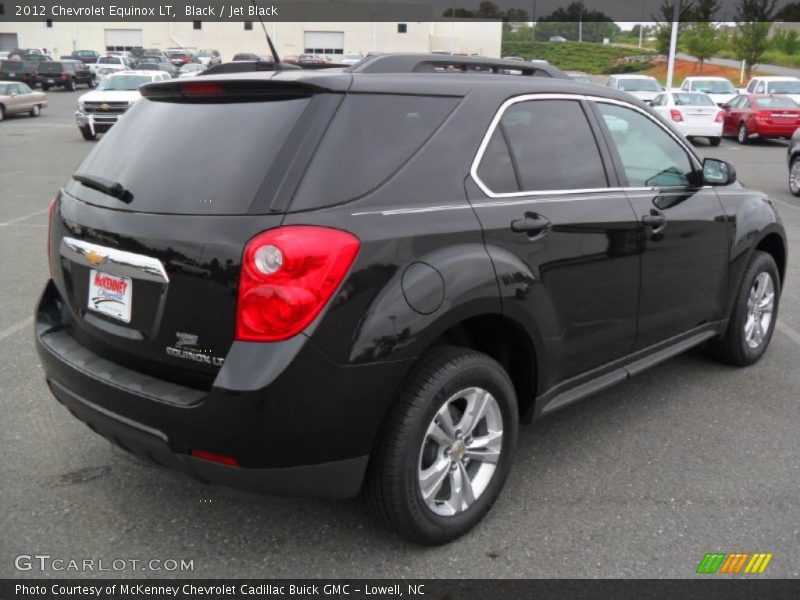Black / Jet Black 2012 Chevrolet Equinox LT