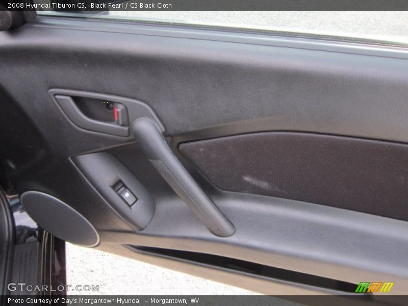 Black Pearl / GS Black Cloth 2008 Hyundai Tiburon GS