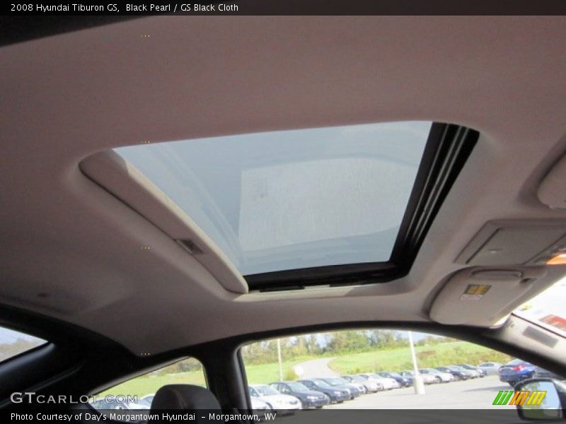 Black Pearl / GS Black Cloth 2008 Hyundai Tiburon GS