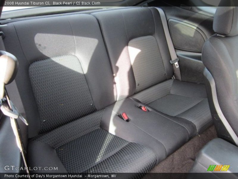 Black Pearl / GS Black Cloth 2008 Hyundai Tiburon GS