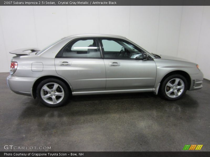 Crystal Gray Metallic / Anthracite Black 2007 Subaru Impreza 2.5i Sedan