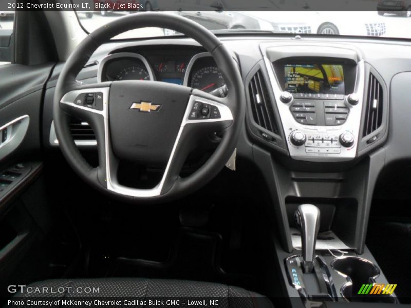 Black / Jet Black 2012 Chevrolet Equinox LT