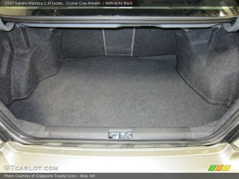 Crystal Gray Metallic / Anthracite Black 2007 Subaru Impreza 2.5i Sedan