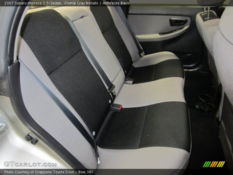 Crystal Gray Metallic / Anthracite Black 2007 Subaru Impreza 2.5i Sedan