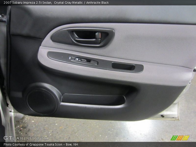 Crystal Gray Metallic / Anthracite Black 2007 Subaru Impreza 2.5i Sedan