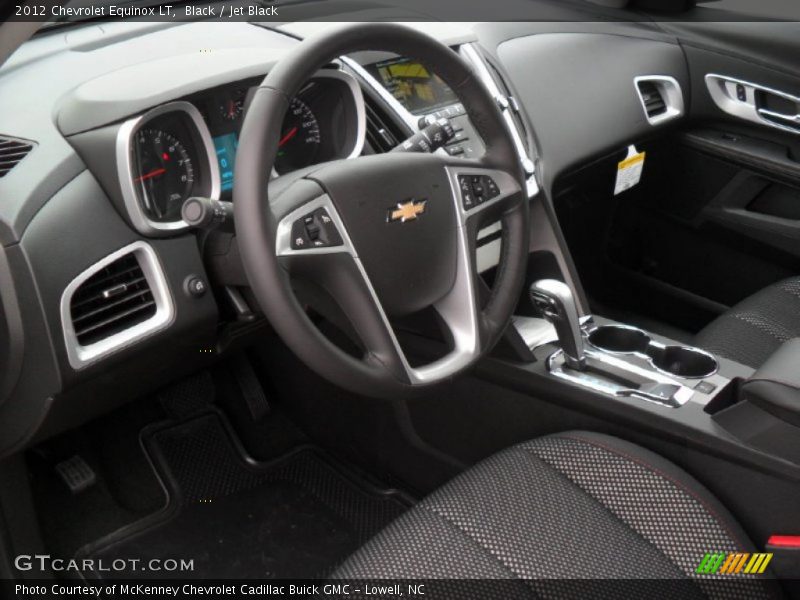 Black / Jet Black 2012 Chevrolet Equinox LT
