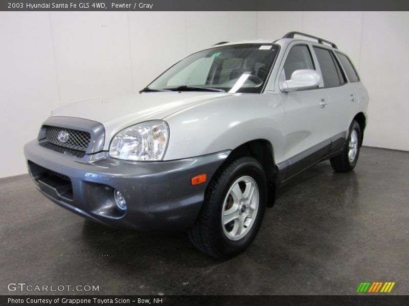 Pewter / Gray 2003 Hyundai Santa Fe GLS 4WD