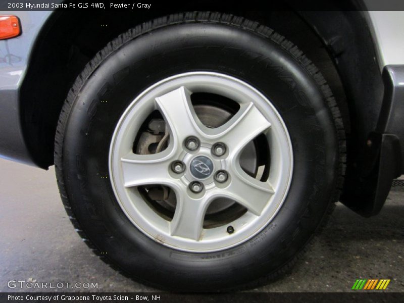 Pewter / Gray 2003 Hyundai Santa Fe GLS 4WD