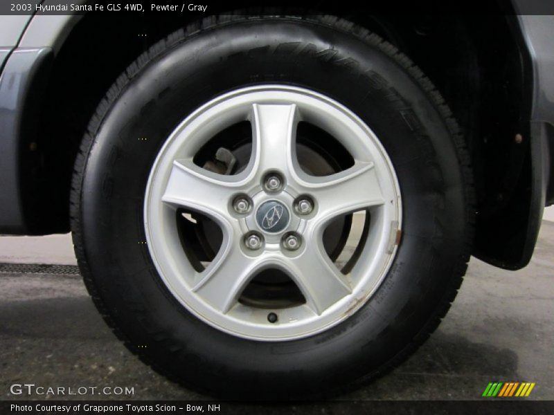Pewter / Gray 2003 Hyundai Santa Fe GLS 4WD