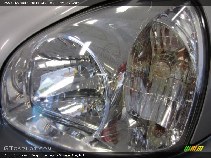 Pewter / Gray 2003 Hyundai Santa Fe GLS 4WD
