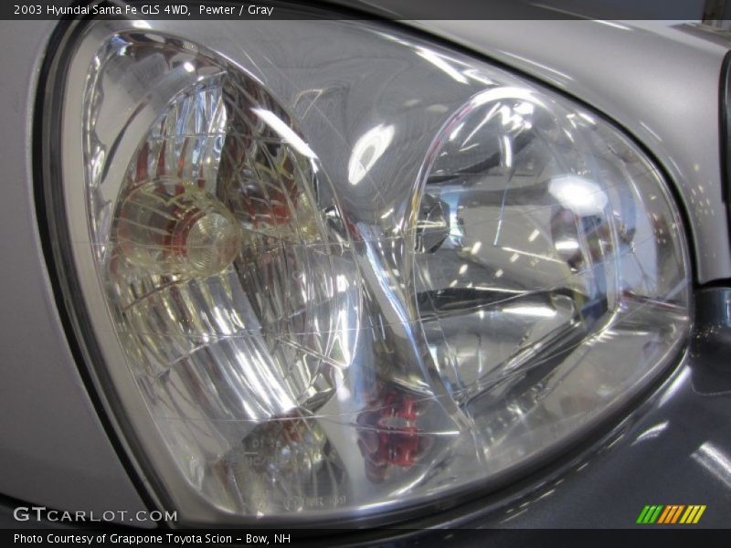 Pewter / Gray 2003 Hyundai Santa Fe GLS 4WD