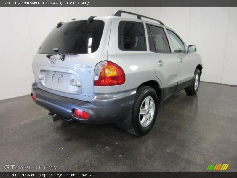 Pewter / Gray 2003 Hyundai Santa Fe GLS 4WD