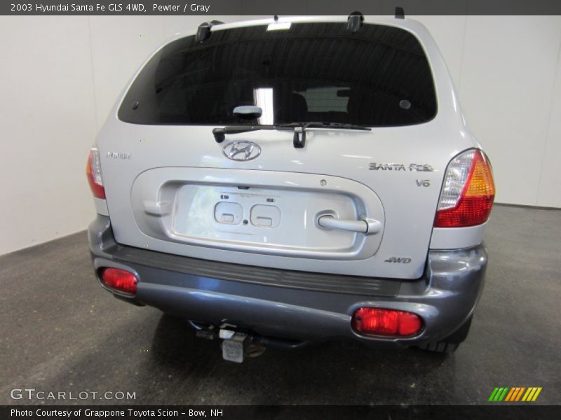 Pewter / Gray 2003 Hyundai Santa Fe GLS 4WD