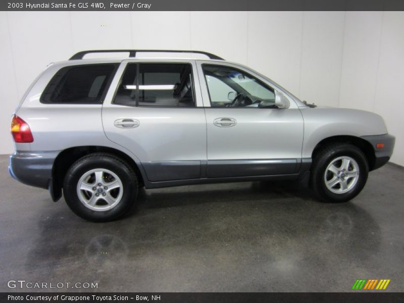 Pewter / Gray 2003 Hyundai Santa Fe GLS 4WD