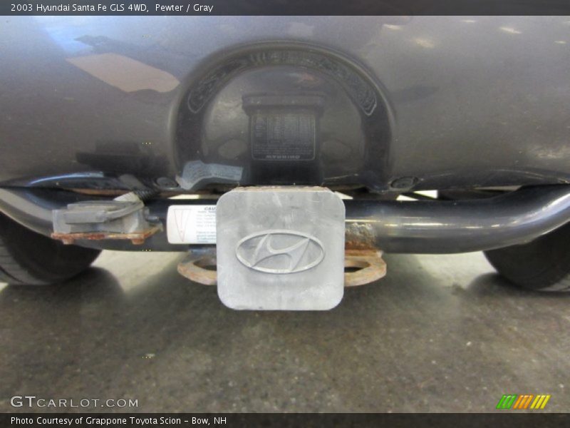 Pewter / Gray 2003 Hyundai Santa Fe GLS 4WD