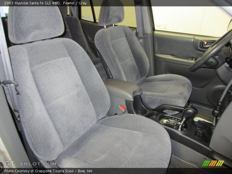 Pewter / Gray 2003 Hyundai Santa Fe GLS 4WD