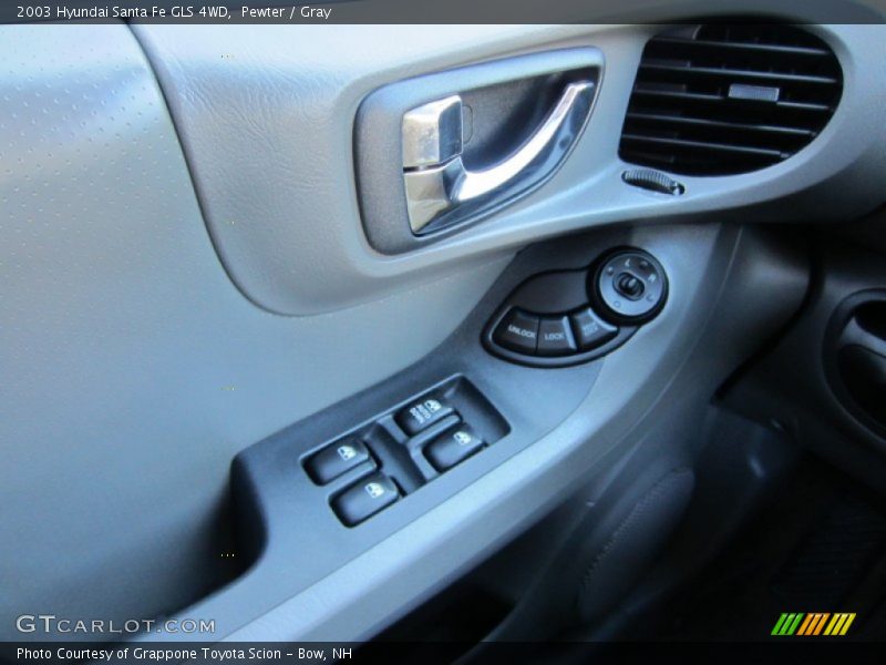 Pewter / Gray 2003 Hyundai Santa Fe GLS 4WD