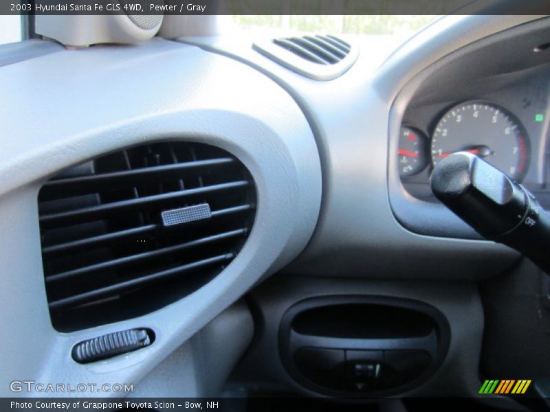 Pewter / Gray 2003 Hyundai Santa Fe GLS 4WD