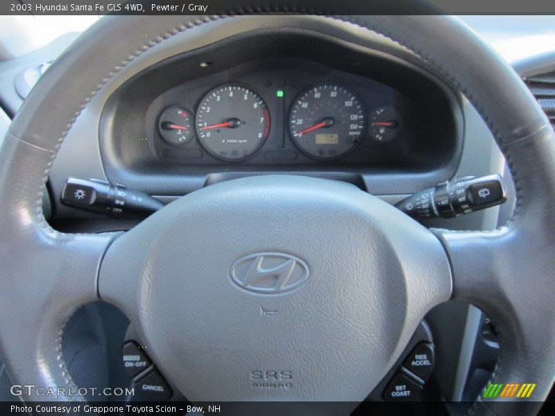 Pewter / Gray 2003 Hyundai Santa Fe GLS 4WD