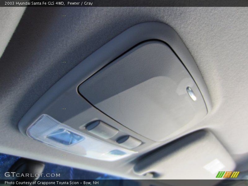 Pewter / Gray 2003 Hyundai Santa Fe GLS 4WD