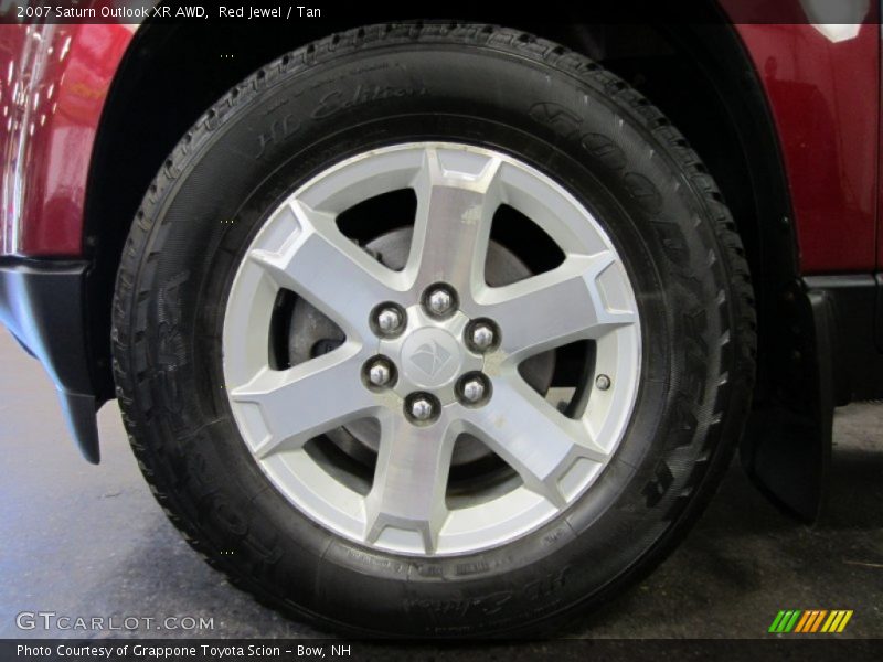 Red Jewel / Tan 2007 Saturn Outlook XR AWD