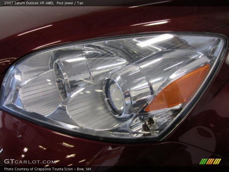 Red Jewel / Tan 2007 Saturn Outlook XR AWD