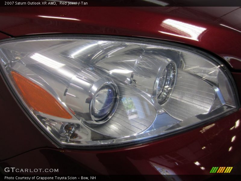Red Jewel / Tan 2007 Saturn Outlook XR AWD