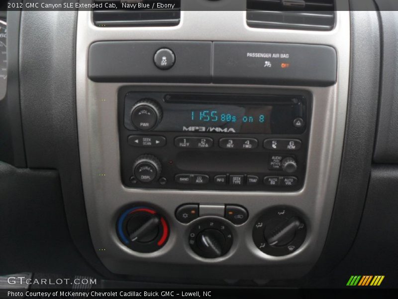 Audio System of 2012 Canyon SLE Extended Cab