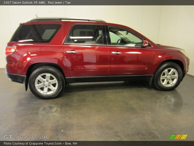 Red Jewel / Tan 2007 Saturn Outlook XR AWD